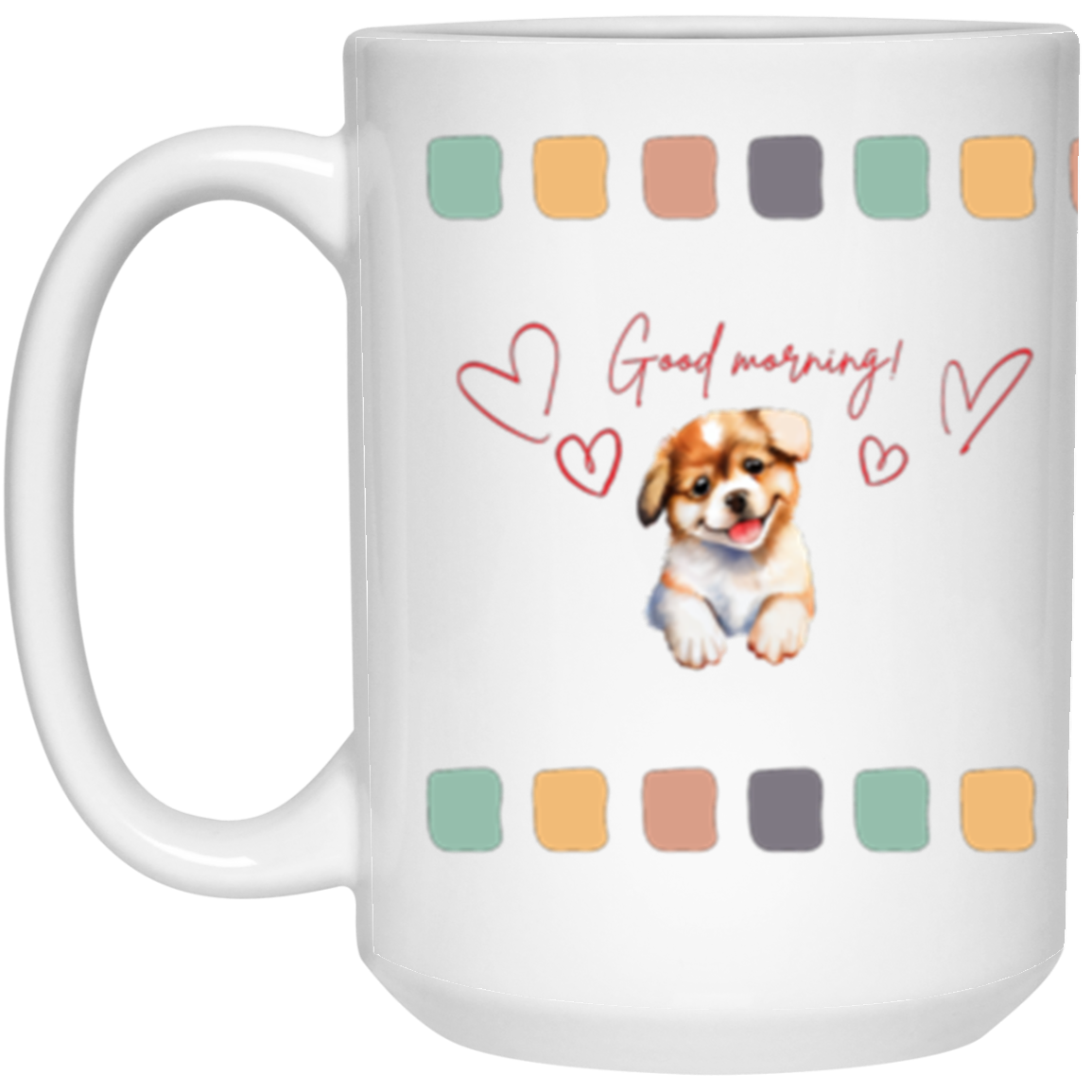 15oz White Mug