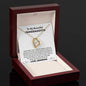 To My Beautiful Granddaughter - Forever Love Necklace