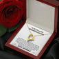 To My Beautiful Granddaughter - Forever Love Necklace