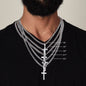 TO MY PRECIOUS SON | LOVE MOM | CROSS NECKLACE