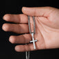TO MY PRECIOUS SON | LOVE MOM | CROSS NECKLACE