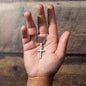 TO MY PRECIOUS SON | LOVE MOM | CROSS NECKLACE