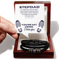 To My Stepdad | Men's "Love You Forever" Bracelet