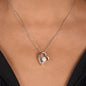 To My Beautiful Granddaughter - Forever Love Necklace