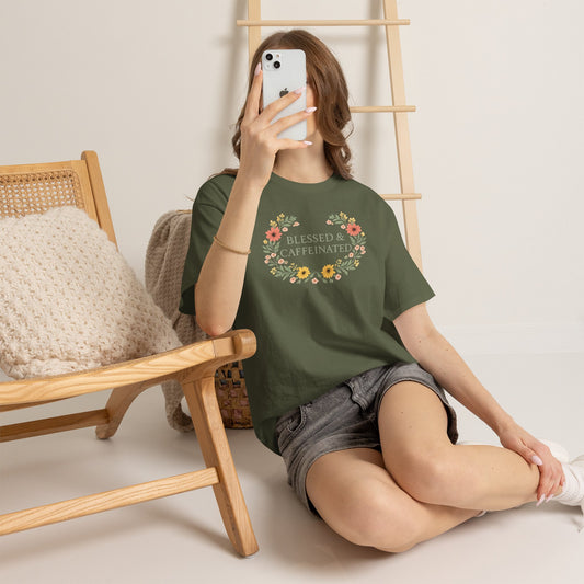 Blessed & Caffeinated Tee