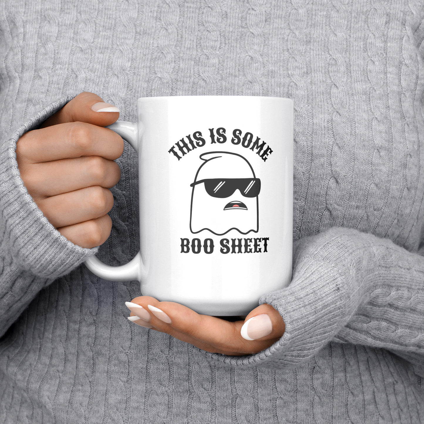 Boo Sheet Mug