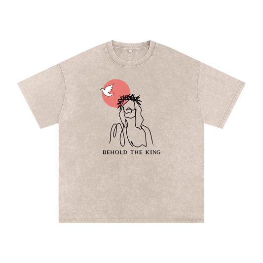 Acid Wash Oversize T-Shirt - 250 GSM