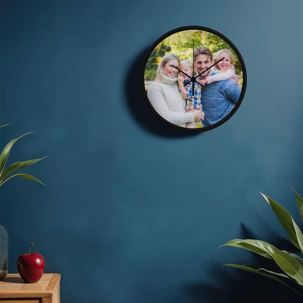 Personalized Wooden Frame 10" Clock