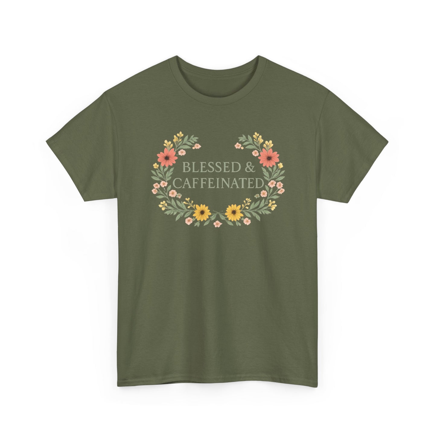 Blessed & Caffeinated Tee