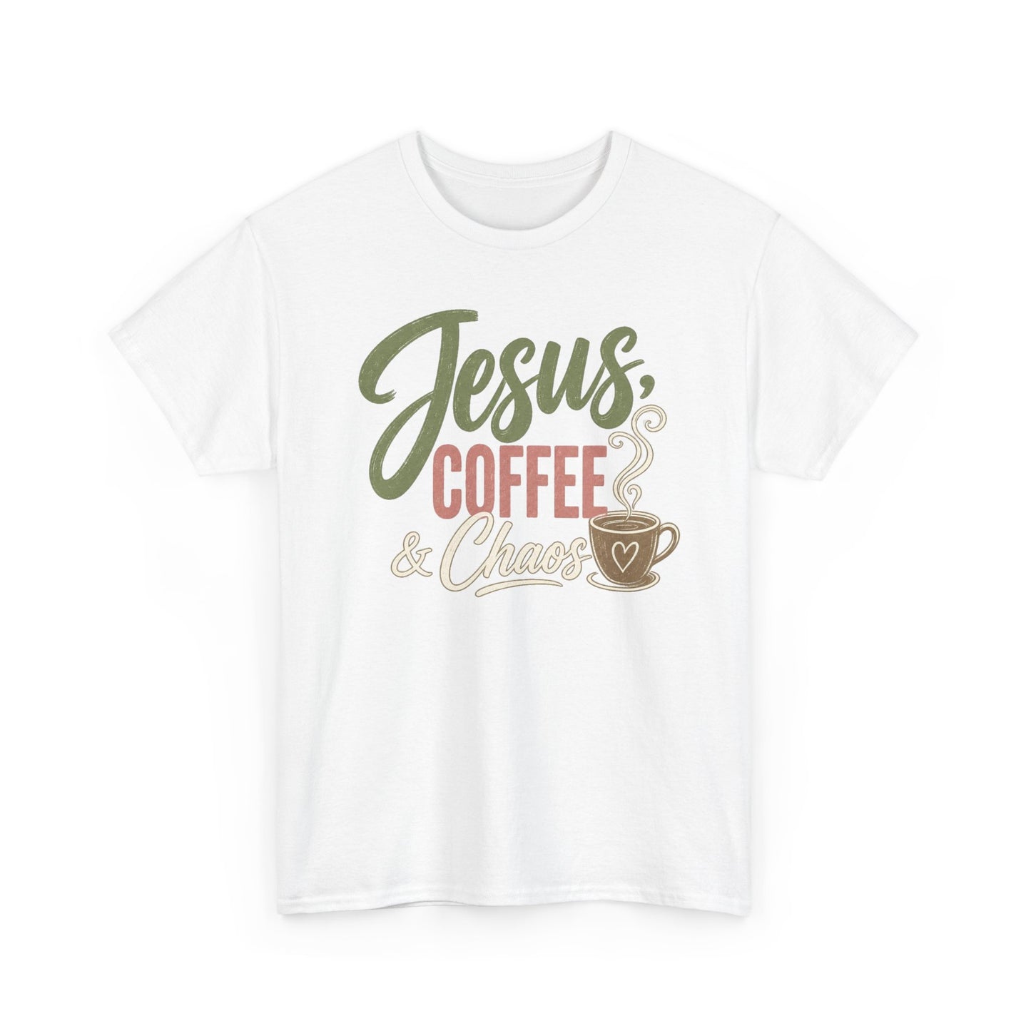 Jesus, Coffee & Chaos Tee