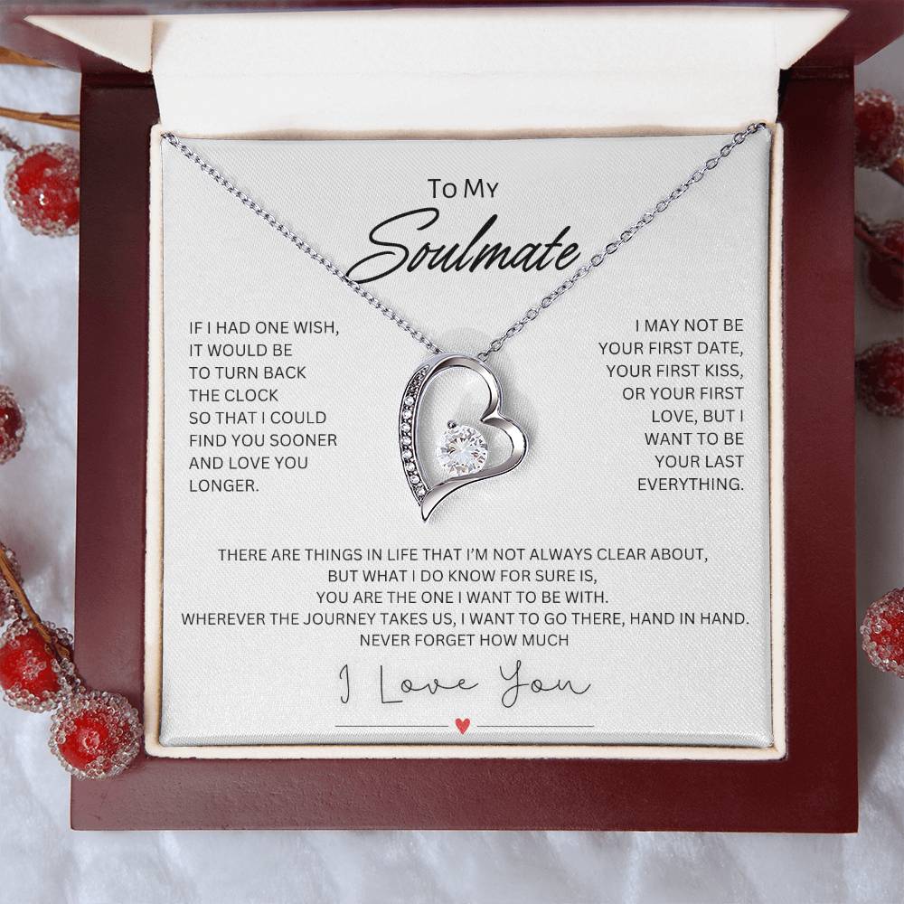 To My Soulmate | Forever Necklace