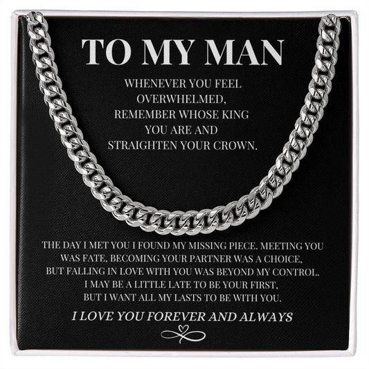 To My Man - Necklace