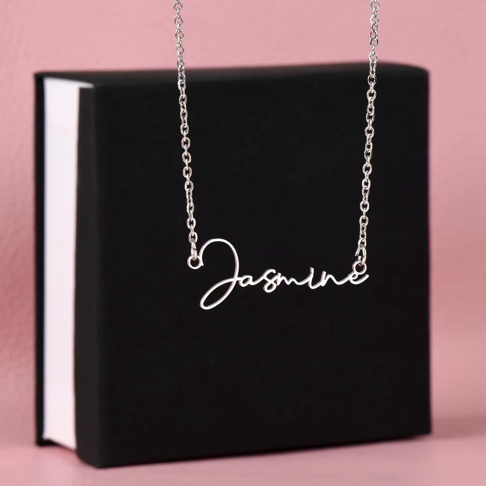 To My Precious Daughter | Name Necklace