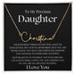 To My Precious Daughter | Name Necklace