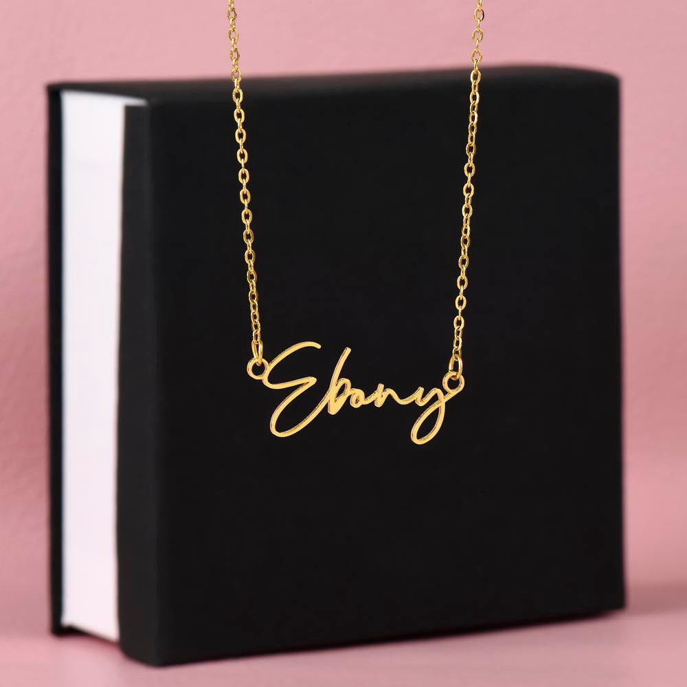 To My Precious Daughter | Name Necklace