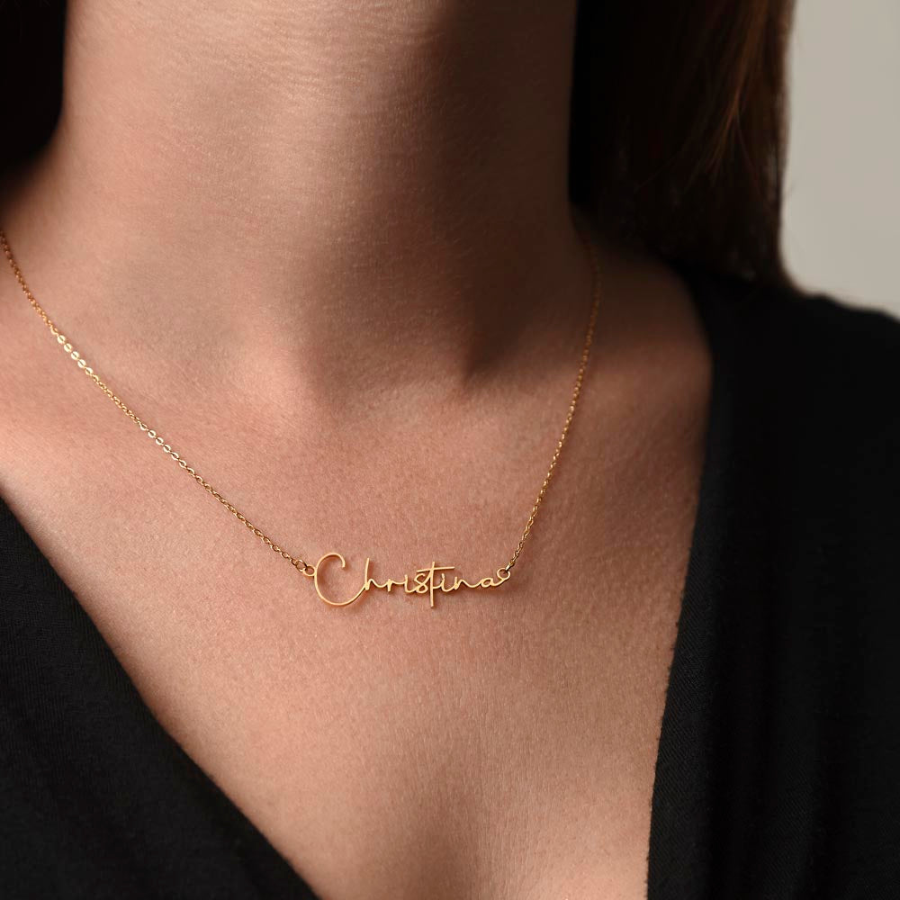 To My Precious Daughter | Name Necklace