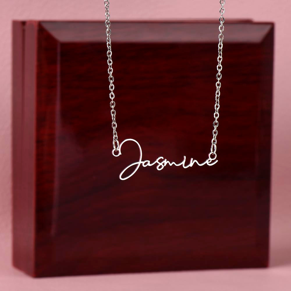 To My Precious Daughter | Name Necklace