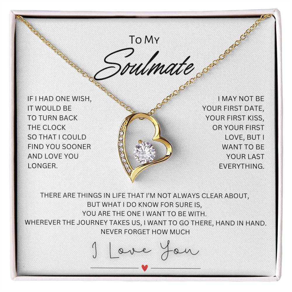 To My Soulmate | Forever Necklace