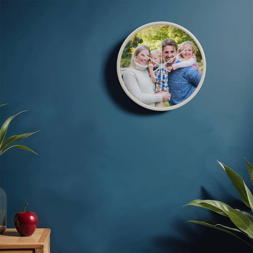 Personalized Wooden Frame 10" Clock